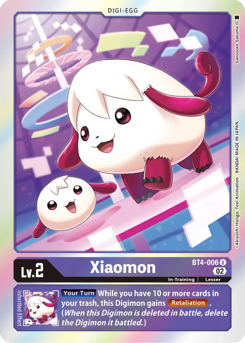 Xiaomon [Bt4-006] (Resurgence Booster Reprint) [Resurgence Booster] 1