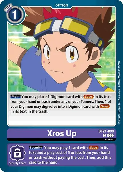 Xros Up [Bt21-099] [World Convergence] 1