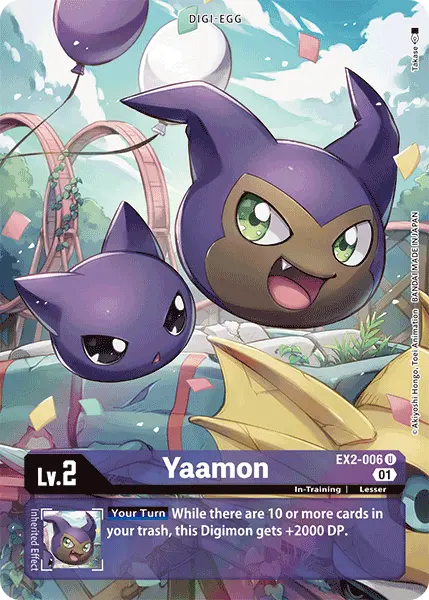 Yaamon [Ex2-006] (Alternate Art) [Digital Hazard] 1