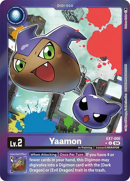 Yaamon [Ex7-006] (Foil) [Digimon Liberator] 1