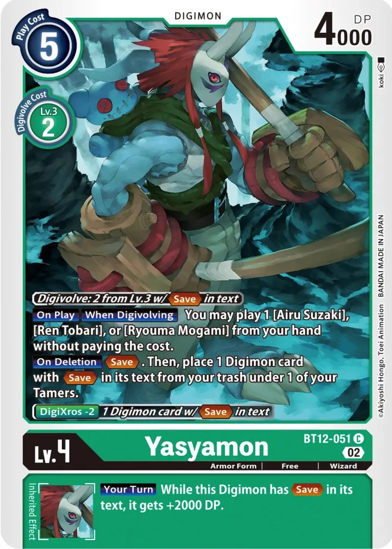 Yasyamon [Bt12-051] [Across Time] 1