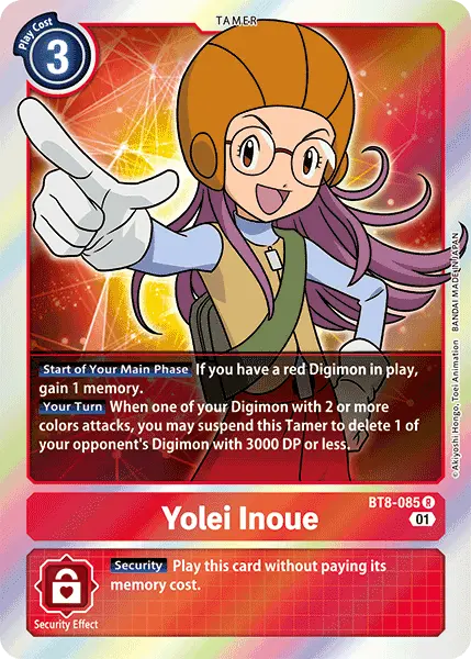 Yolei Inoue [Bt8-085] [New Awakening] 1