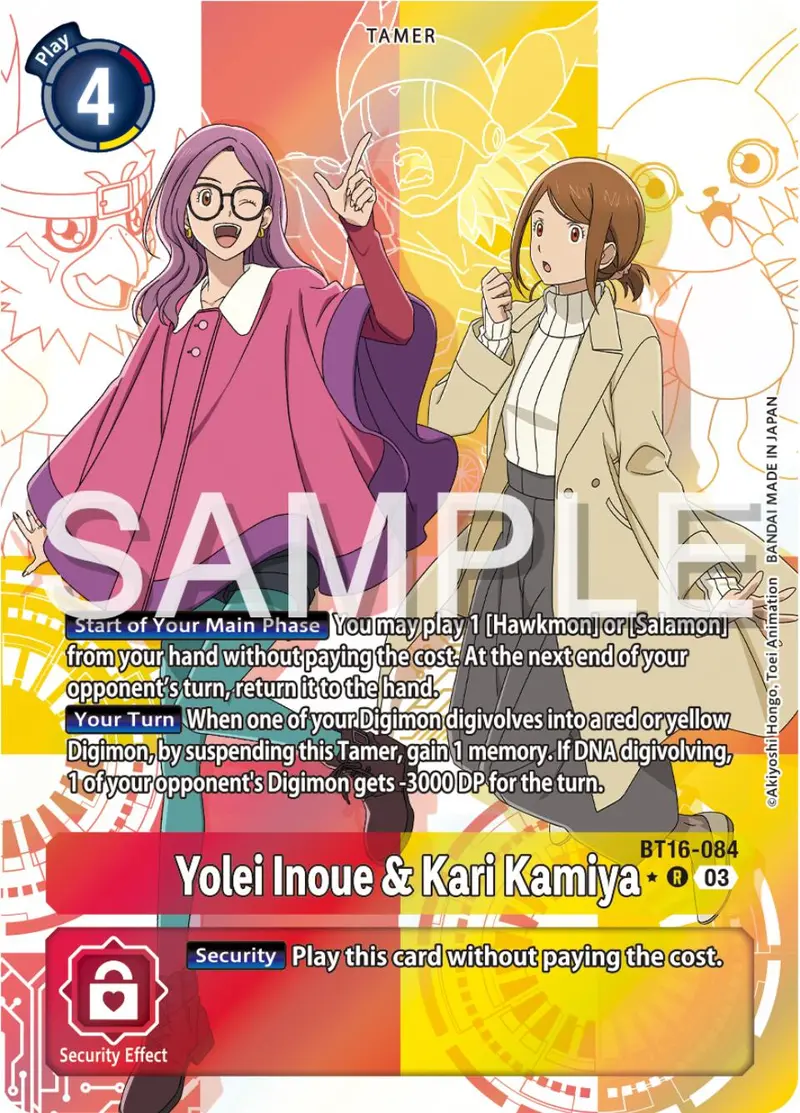 Yolei Inoue & Kari Kamiya [Bt16-084] (Alternate Art) [Beginning Observer] 1
