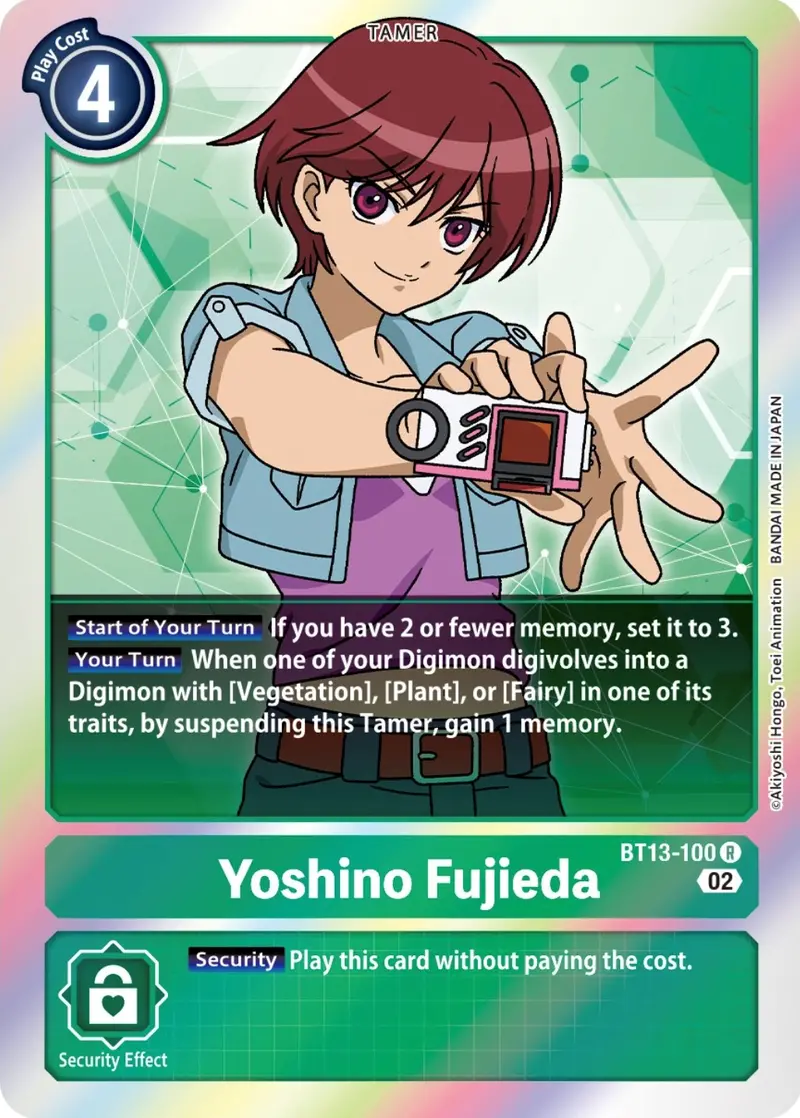 Yoshino Fujieda [Bt13-100] [Versus Royal Knights Booster] 1