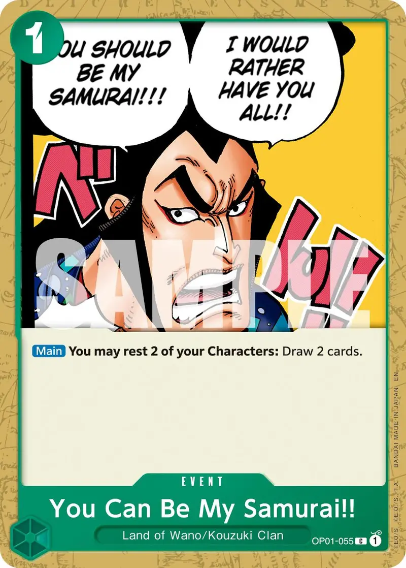 You Can Be My Samurai!! (Reprint) [Premium Booster -The Best- Vol. 2] 1