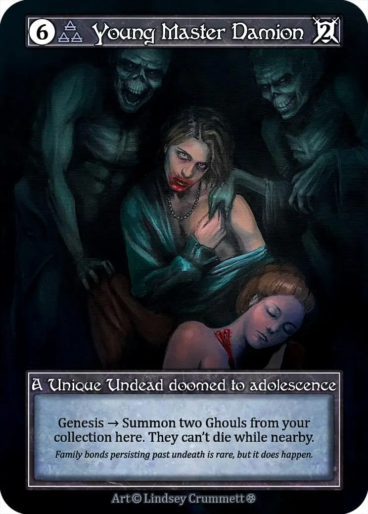Young Master Damion (Foil) [Gothic] 1