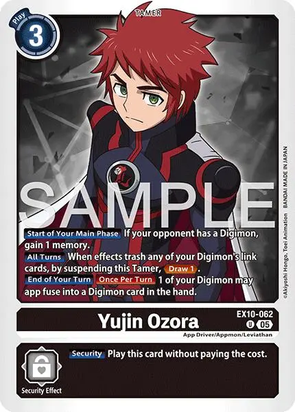 Yujin Ozora [Ex10-062] [Sinister Order] 1