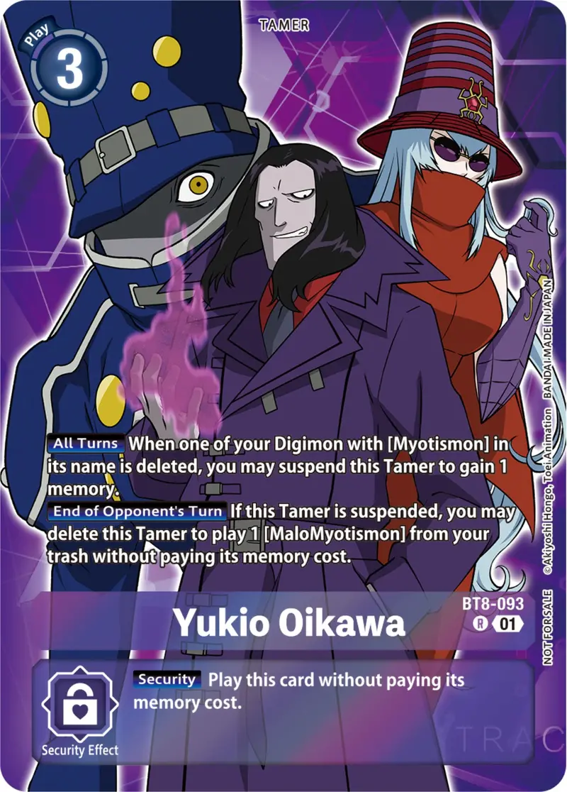 Yukio Oikawa [Bt8-093] (Tamer Party Pack -The Beginning-) [New Awakening] 1