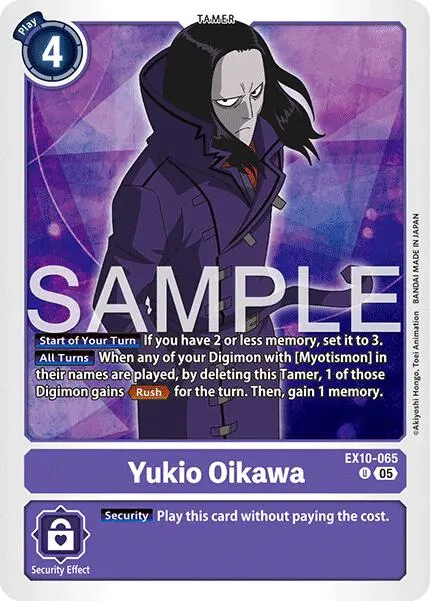 Yukio Oikawa [Ex10-065] [Sinister Order] 1