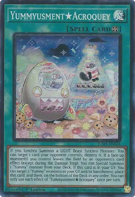 Yummyusmentacroquey (Super Rare) [Jush-En024] Super Rare 1
