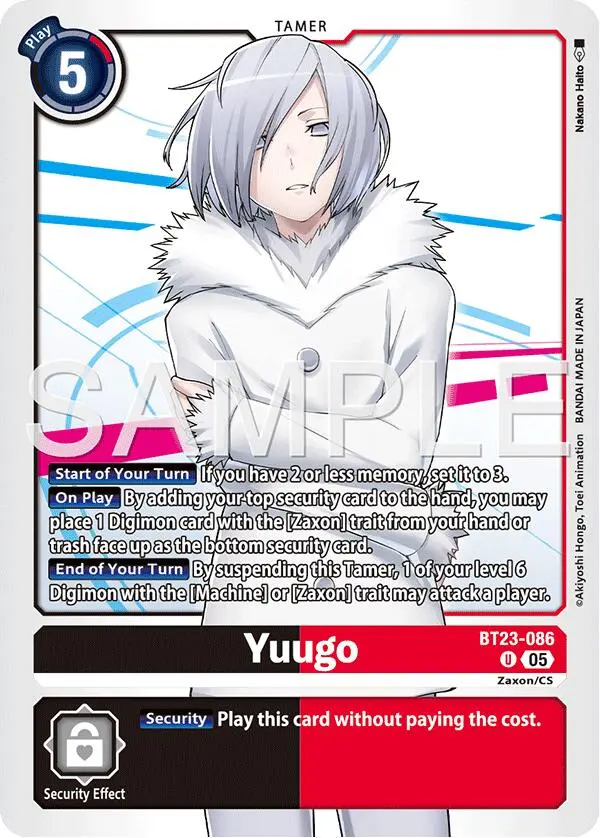 Yuugo [Bt23-086] [Hackers' Slumber] 1