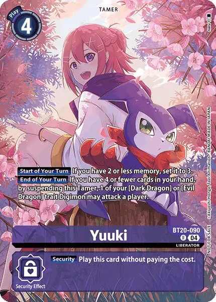 Yuuki [Bt20-090] (Special Booster Ver.2.5 Celebration Event) [Release Special Booster Ver.2.5 Promos] 1