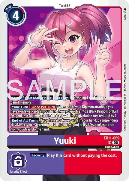 Yuuki [Ex11-069] [Dawn Of Liberator] 1