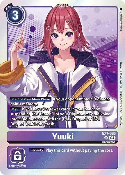 Yuuki [Ex7-065] [Digimon Liberator] 1