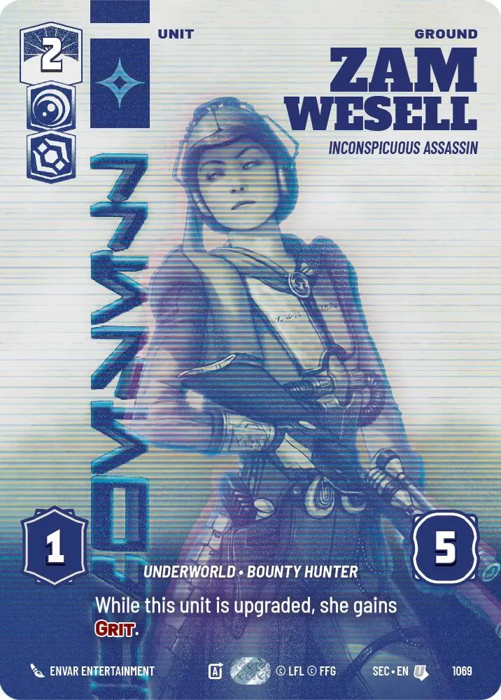 Zam Wesell - Inconspicuous Assassin (Prestige) (1069) (1069) [Secrets Of Power] 1