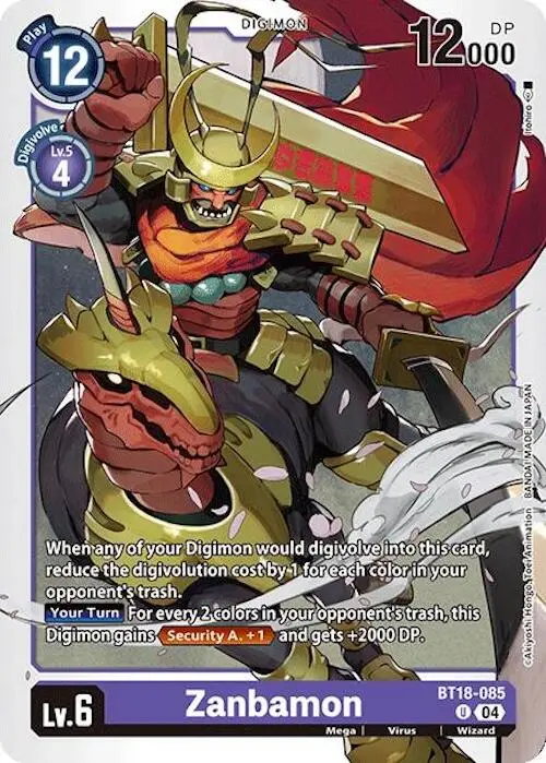 Zanbamon [Bt18-085] [Release Special Booster Ver.2.0] 1