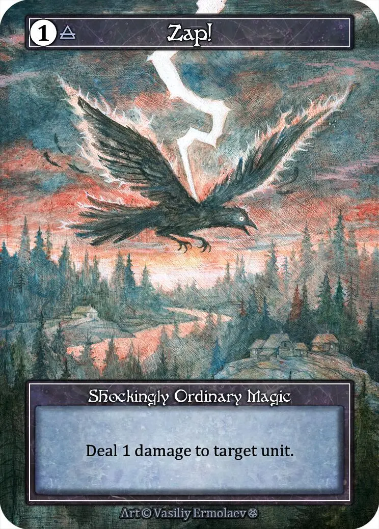 Zap! (Foil) [Gothic] 1