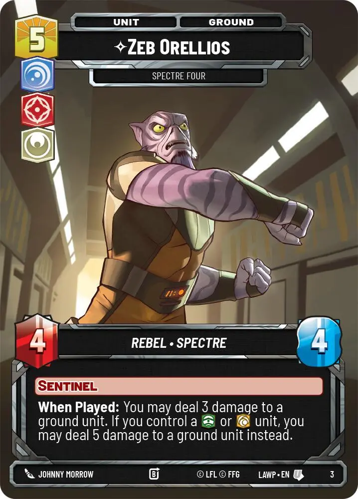 Zeb Orellios - Spectre Four (3) (3) [A Lawless Time: Weekly Play] 1