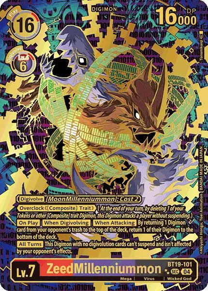 Zeedmillenniummon [Bt19-101] (Textured) [Release Special Booster Ver.2.5] 1