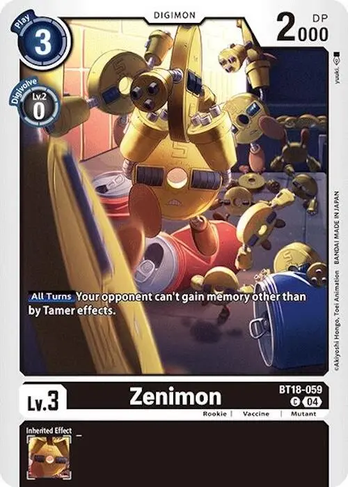 Zenimon [Bt18-059] [Release Special Booster Ver.2.0] 1