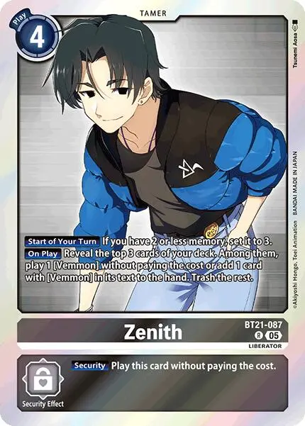 Zenith [Bt21-087] [World Convergence] 1