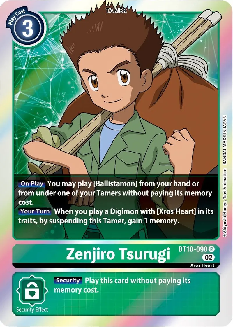 Zenjiro Tsurugi [Bt10-090] [Xros Encounter] 1