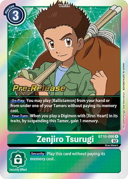 Zenjiro Tsurugi [Bt10-090] [Xros Encounter Pre-Release Cards] 1
