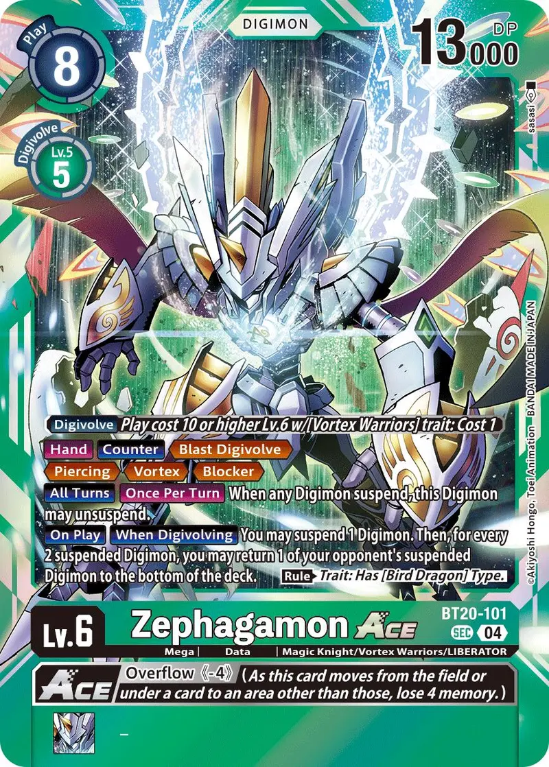 Zephagamon Ace [Bt20-101] [Release Special Booster Ver.2.5] 1