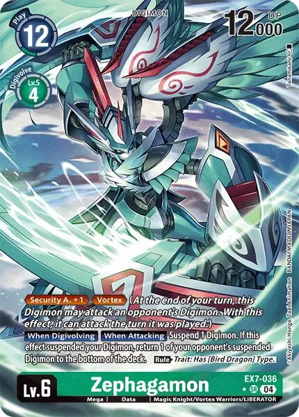 Zephagamon [Ex7-036] (Alternate Art) [Digimon Liberator] 1