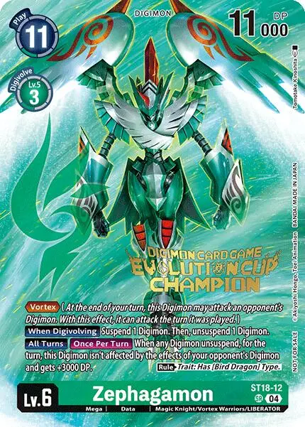 Zephagamon [St18-12] (2024 Evolution Cup Champion) [Starter Deck: Guardian Vortex] 1