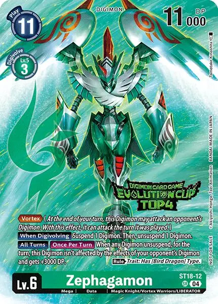 Zephagamon [St18-12] (2024 Evolution Cup Top 4) [Starter Deck: Guardian Vortex] 1