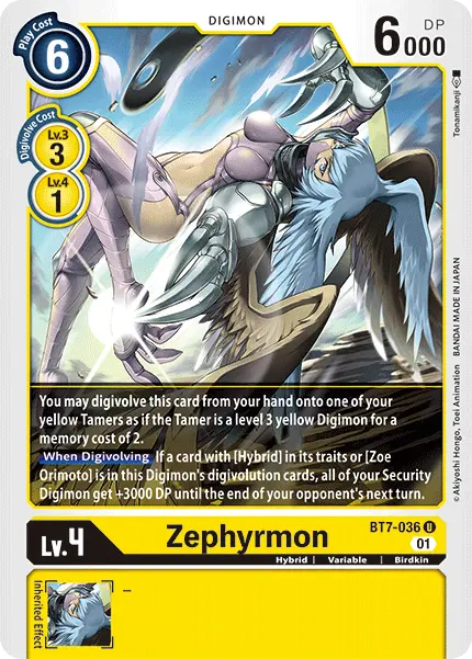 Zephyrmon [Bt7-036] [Next Adventure] 1