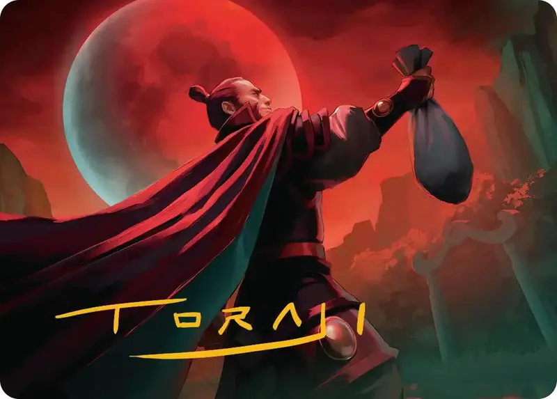 Zhao, The Moon Slayer Art Card (Gold-Stamped Signature) [Avatar: The Last Airbender Art Series] 1
