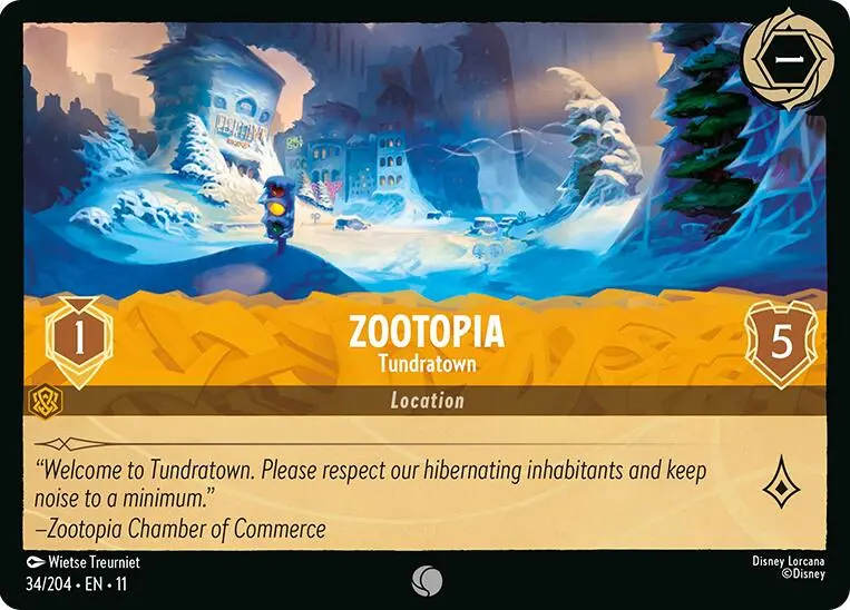 Zootopia - Tundratown (34/204) [Winterspell] 1