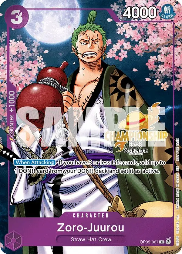 Zoro-Juurou (Cs 25-26 Event Pack) [One Piece Promotion Cards] 1
