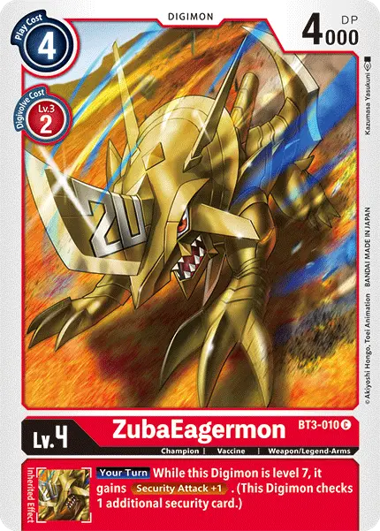 Zubaeagermon [Bt3-010] [Release Special Booster Ver.1.5] 1