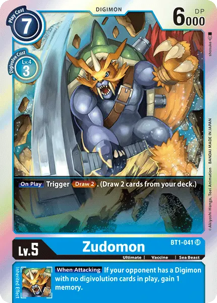 Zudomon [Bt1-041] [Release Special Booster Ver.1.0] 1