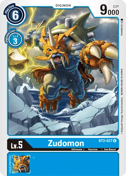 Zudomon [Bt2-027] [Release Special Booster Ver.1.5] 1