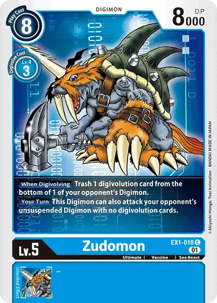 Zudomon [Ex1-018] [Classic Collection] 1