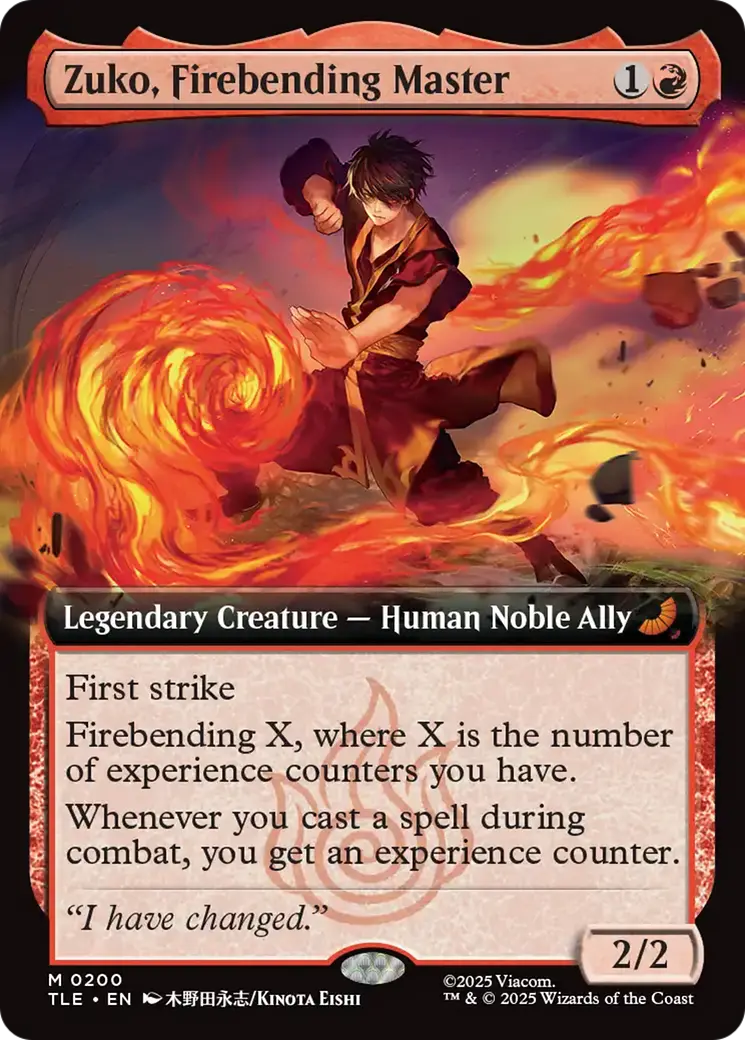 Zuko, Firebending Master (Extended Art) [Avatar: The Last Airbender: Eternal-Legal] 1