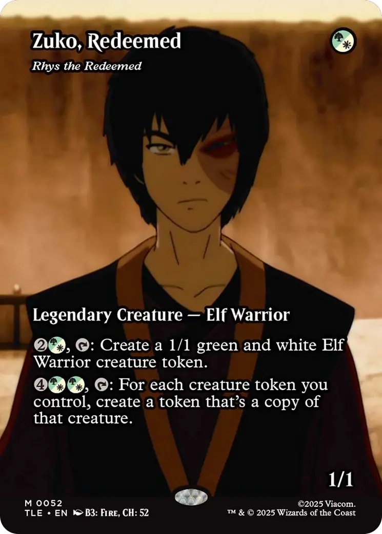 Zuko, Redeemed - Rhys The Redeemed (Borderless) [Avatar: The Last Airbender: Eternal-Legal] 1