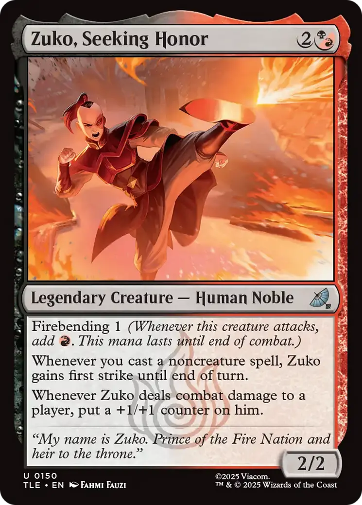 Zuko, Seeking Honor [Avatar: The Last Airbender: Eternal-Legal] 1