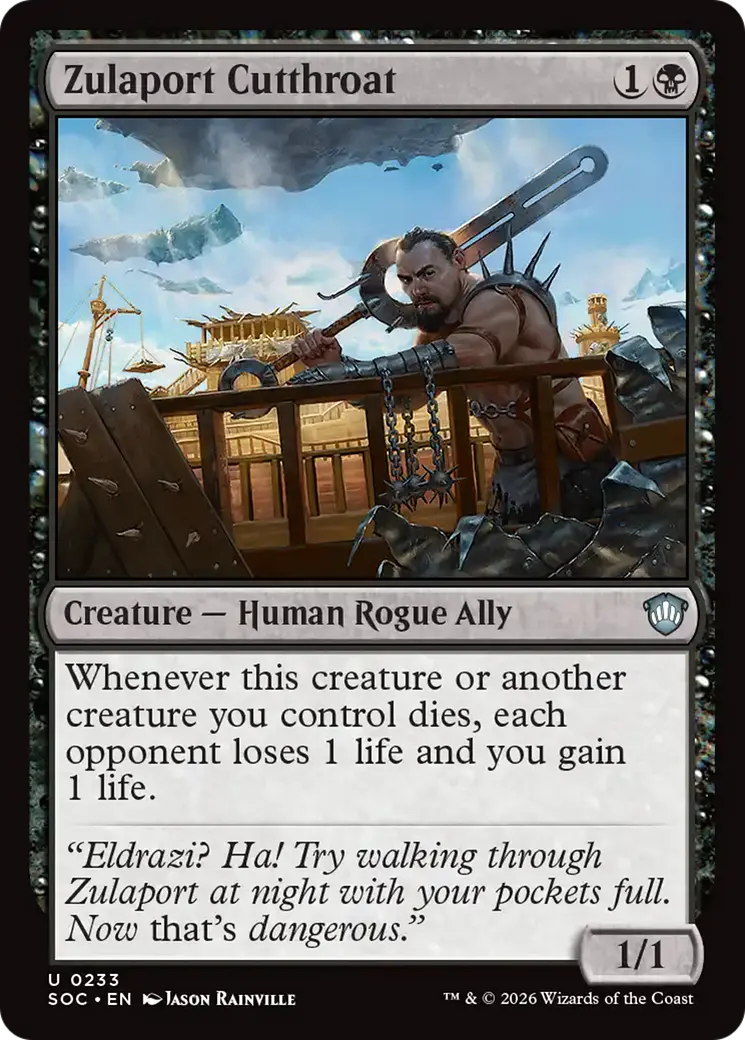 Zulaport Cutthroat [Secrets Of Strixhaven Commander] 1