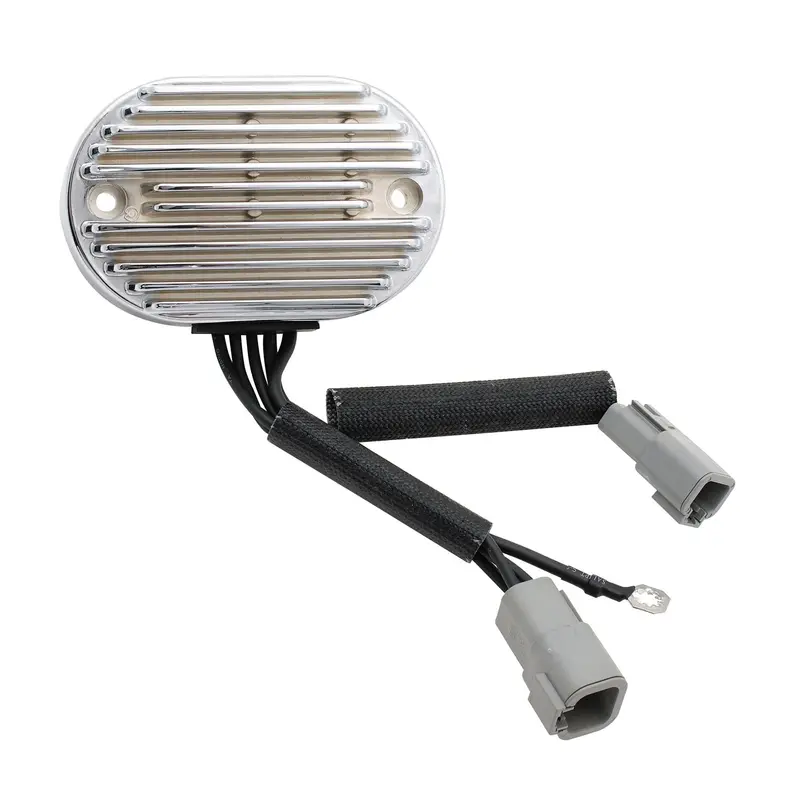 Accel 201131C Chrome Motorcycle Voltage Regulator For 2007 Harley-Davidson Softail Models 1