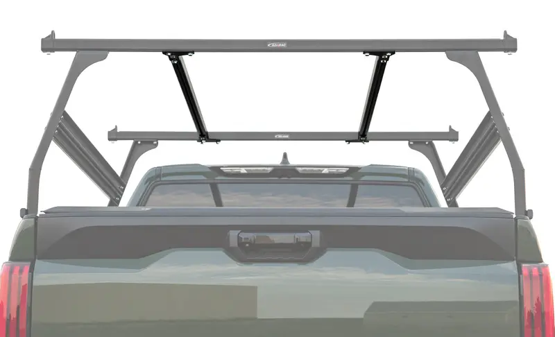 Adarac Adagrid Base Rail System – Truck Bed Rack Mounting Kit For 2017+ Nissan Titan With 5'6" Box (Black Finish) 1