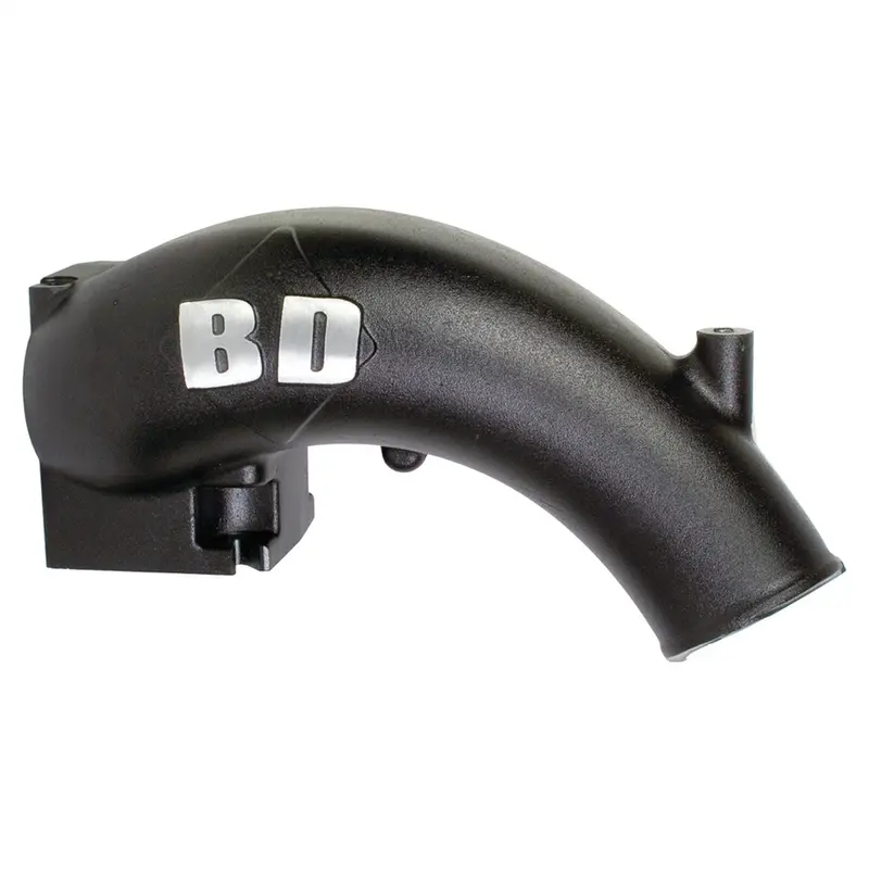 Bd Diesel X-Flow Intake Elbow For Powerstroke – Dual-Port, Matte Black Finish (1041555) 1