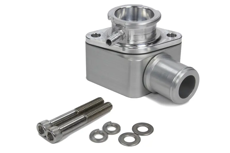 Canton 80-005 Billet Water Filler Neck W/1.5 Hose Fitting 1