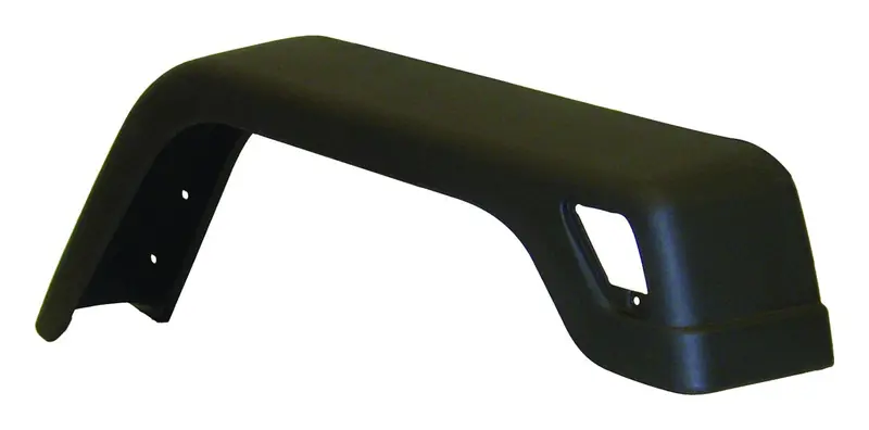 Crown Automotive 552549187 Front Right Fender Flare – Wide Profile, Flat Black Finish For Jeep 1