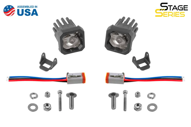 Diode Dynamics Dd6460P Stage Series C1 Led Pod Pro White Flood Standard Abl Pair Diode Dynamics 1