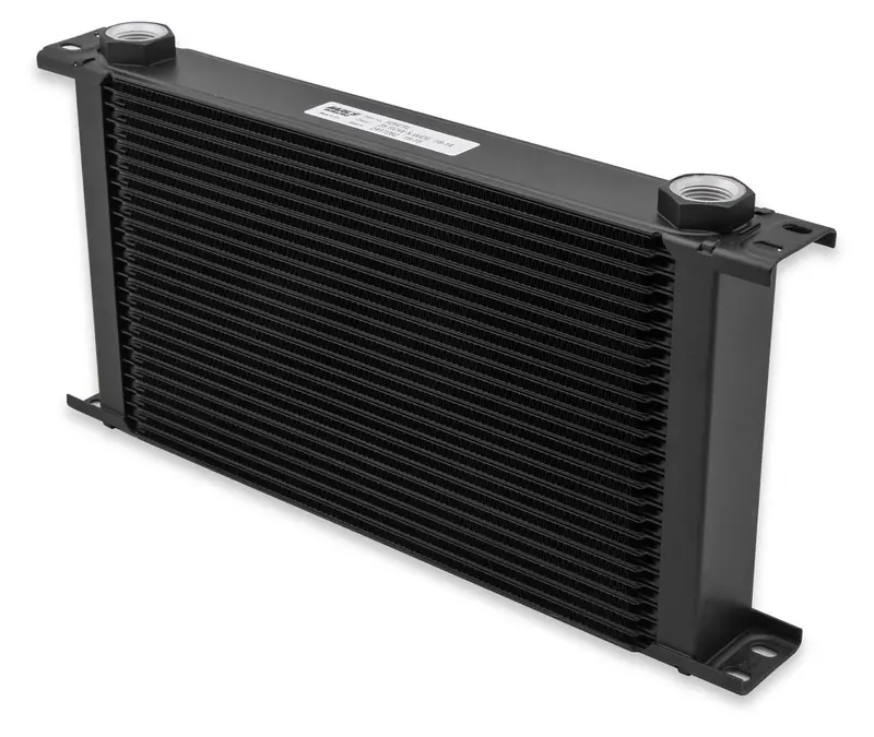 Earl’S 840Erl Ultrapro Black Oil Cooler – 40-Row, Extra-Wide, -10An Female Fittings 1